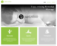 Sport & Remedial Massage in Chester, UK website